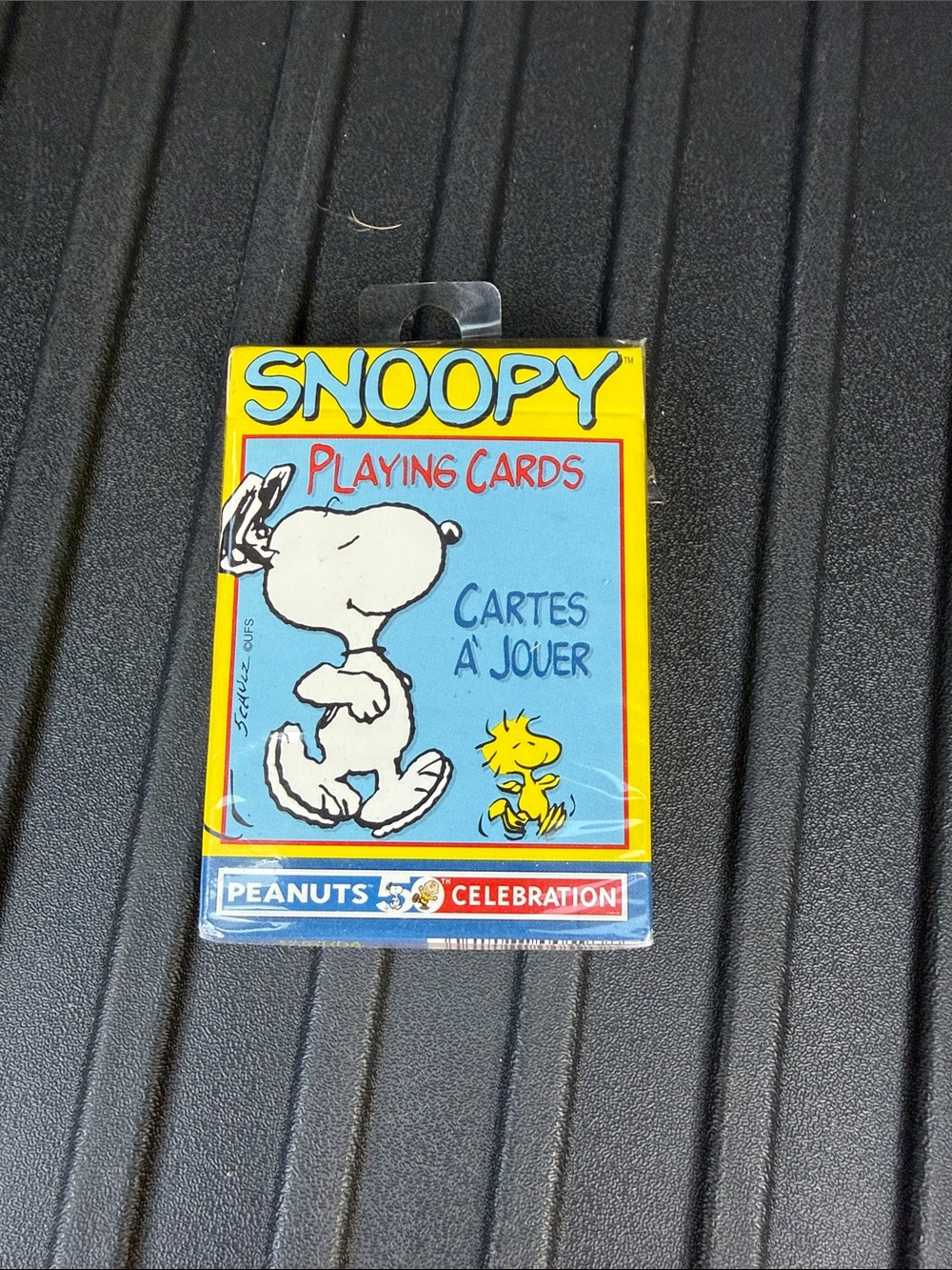 Peanuts Snoopy Playing Cards - Yellow & Blue